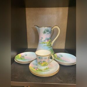 VINTAGE NIPPON TEA SET INCOMPLETE